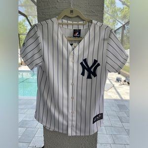 Authentic Women’s Yankees Jeter Home Jersey